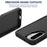 For Samsung Galaxy A26 5G Case 2 in 1 PC + TPU Shockproof Phone Cover - Black - 5