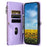 For Google Pixel 10 Pro / 10 / 9 Pro / 9 Case TPU + PU Leather Wallet Phone Cover with Wrist Strap - Purple - 3