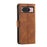 For Google Pixel 10 Pro / 10 / 9 Pro / 9 Leather Case Splicing Stitching Wallet Phone Cover with Wrist Strap - Brown - 5