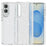For Samsung Galaxy S25 Edge Case Sparkly Powder Glitter Shiny Soft TPU + Hard PC Back Cover - White - 1