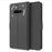 For Nothing Phone (3a) Case Shockproof TPU Inner Shell Leather Phone Cover Card Slot - Black - 1