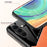 For Samsung Galaxy A26 5G Case Leather Coated PC + TPU Phone Back Cover - Orange - 6
