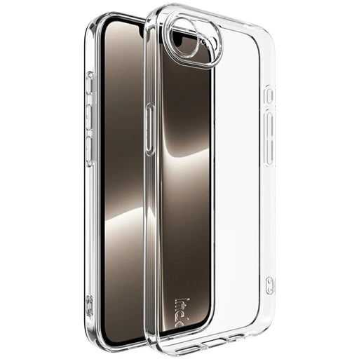 IMAK UX-5 Series For iPhone 17e / 16e Case Shockproof TPU Clear Slim Back Shell - 1