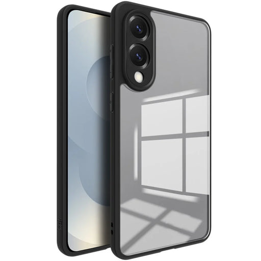 IMAK UX-9A Series for Samsung Galaxy S25 Edge Case Clear TPU PC Phone Cover Reinforced Corners - 2