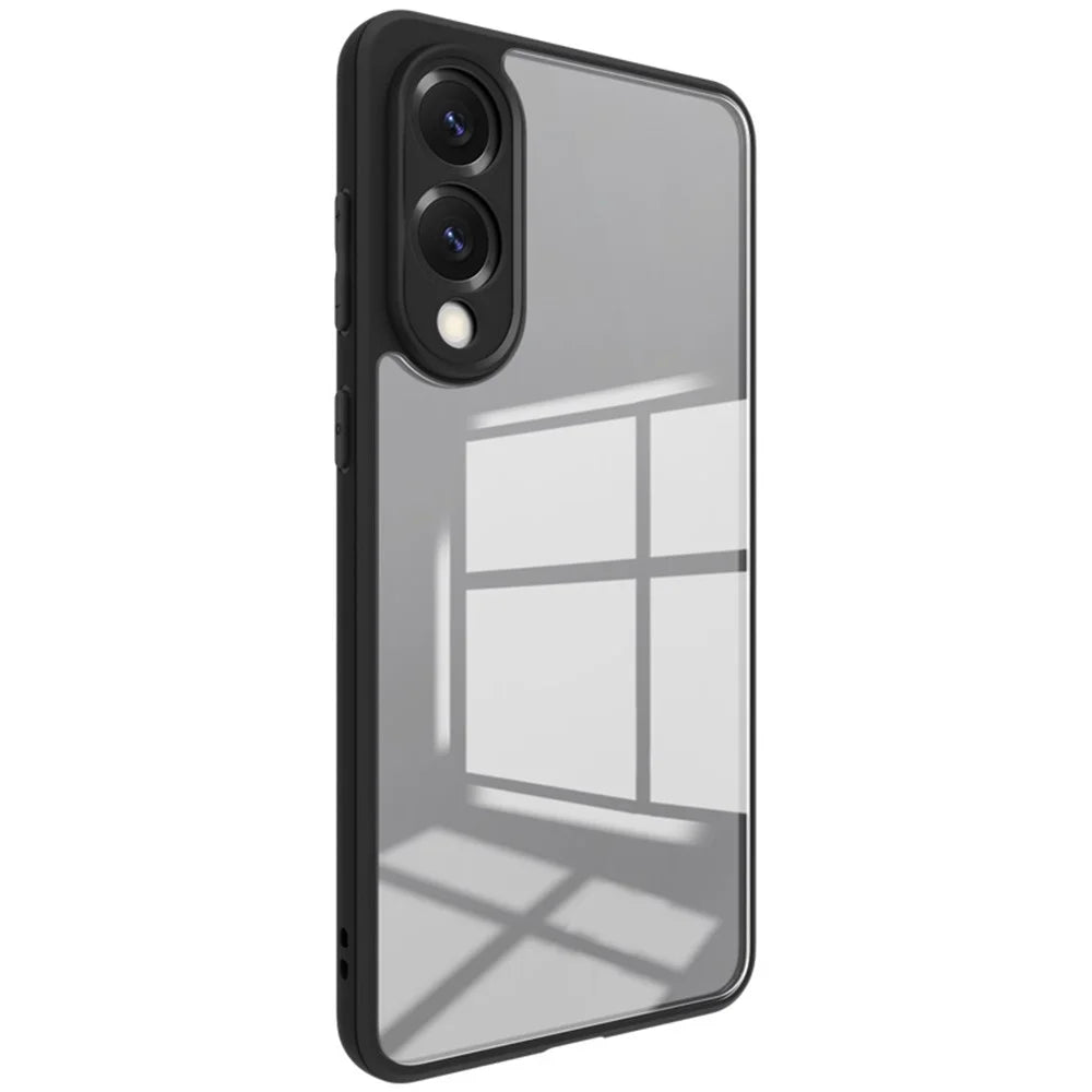 IMAK UX-9A Series for Samsung Galaxy S25 Edge Case Clear TPU PC Phone Cover Reinforced Corners - 3