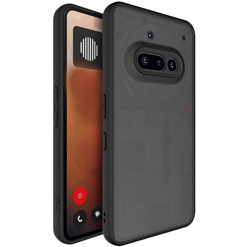 IMAK UX-9B Series For Nothing Phone (3a) Case Tiny Airbag PC TPU Matte Phone Cover - 2