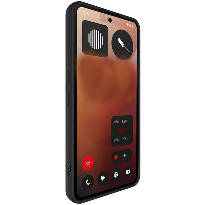 IMAK UX-9B Series For Nothing Phone (3a) Case Tiny Airbag PC TPU Matte Phone Cover - 4