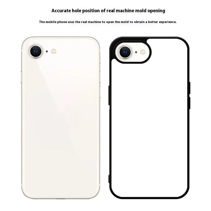 10Pcs / Pack For iPhone 17e / 16e Case PC + TPU Phone Cover Support Heat Transfer Printing - 5