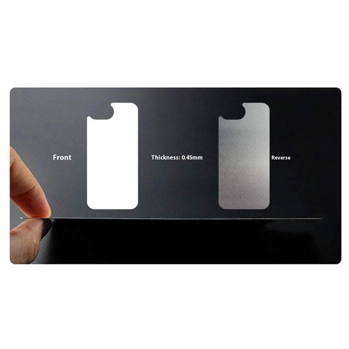 10Pcs / Pack For iPhone 17e / 16e Case PC + TPU Phone Cover Support Heat Transfer Printing - 7