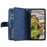For Google Pixel 10 Pro XL Case PU Leather Phone Cover with Zipper Wallet 9 Card Slots - Blue - 2