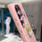 For Samsung Galaxy S25 Ultra Case Flower Fairy Pattern TPU + PC Phone Back Cover with Kickstand - Pink - 5