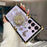 For Samsung Galaxy S25 Ultra Cases Rhinestone Decor Butterfly Pattern TPU + PC Phone Cover - Purple - 6