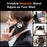 For iPhone 14 Pro Max Case Compatible with MagSafe Kickstand TPU + PC Shockproof Phone Back Cover - Black - 6
