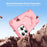 For iPhone 13 Pro Max Case Compatible with MagSafe Kickstand TPU + PC Shockproof Phone Back Cover - Pink - 2