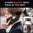 For iPhone 16 Case Compatible with MagSafe Kickstand TPU + PC Shockproof Phone Back Cover - Black - 6