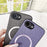 For iPhone 17e / 16e Case Drop-Proof TPU + Cloth Back Phone Cover Compatible with MagSafe - Orange - 4