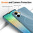 For Samsung Galaxy A06 4G Magnetic Case TPU Phone Back Cover with Lanyard - Blue - 2