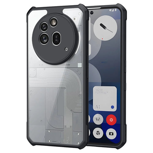 XUNDD For Nothing Phone (3a) Pro Case Dropproof TPU + Acrylic Clear Back Phone Cover - 1