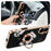 For iPhone 16 Case with Astronaut Ring Kickstand 6D Electroplating TPU Phone Cover - Black - 2
