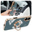 For iPhone 16 Plus Case Precise Cutouts 6D Electroplating TPU Phone Cover with Ring Holder - Grey - 3