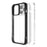 TLEGEND DX Military Grade Anti-fall Phone Case for iPhone 14 Pro, Scratch-resistant TPU+PC Cell Phone Cover - Black - 3