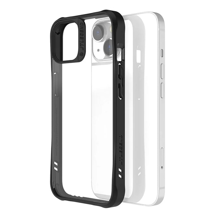TLEGEND DX Military Grade Phone Case for iPhone 14, Lightweight Fall Prevention TPU+PC Cell Phone Cover - Black - 3