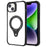 TLEGEND DX MAG Military Grade Phone Case for iPhone 14 Plus, Shockproof TPU + PC Protetive Back Cover with Camera Frame Support Wireless Charging - Black - 1