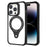 TLEGEND DX MAG Magnetic Phone Case for iPhone 14 Pro Max, Military Grade Drop-proof TPU + PC Phone Cover with Camera Frame - Black - 1