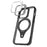 TLEGEND DX MAG Magnetic Phone Case for iPhone 14 Pro Max, Military Grade Drop-proof TPU + PC Phone Cover with Camera Frame - Black - 2