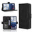 For Nothing Phone (3a) Leather Case Phone Wallet Cover with Multiple Card Slots - Black - 1