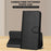 For Nothing Phone (3a) Wallet Case with Strap Carbon Fiber Texture Leather Mobile Cover - Black - 6