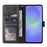 For Samsung Galaxy A36 5G Case Wallet Stand View PU Leather Phone Cover - Black - 2