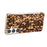 For Samsung Galaxy S25 Phone Magnetic Case Embossed Pattern PC Mobile Cover - Granule Black - 6