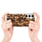 For Samsung Galaxy S25 Phone Magnetic Case Embossed Pattern PC Mobile Cover - Granule Black - 7
