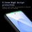 For Samsung Galaxy S25 Edge Case Skin-Touch TPU + PC Matte Phone Back Cover, Transparent Black - 6