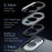 For Samsung Galaxy S25 Edge Case TPU + PC Shockproof Clear Phone Cover - 4