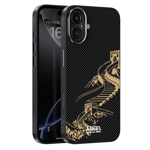 ABEEL For iPhone 16 Plus Case Compatible with MagSafe Ultra Slim PC TPU Phone Back Cover - The Great Wall - 1