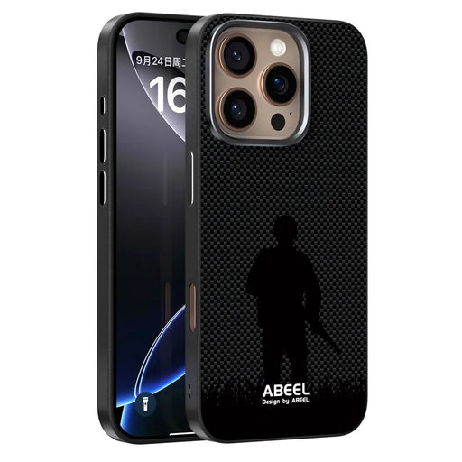 ABEEL For iPhone 16 Pro Case Compatible with MagSafe Ultra Slim PC TPU Phone Back Cover - Warrior - 1