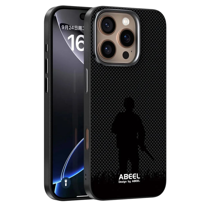 ABEEL For iPhone 16 Pro Case Compatible with MagSafe Ultra Slim PC TPU Phone Back Cover - Warrior - 1