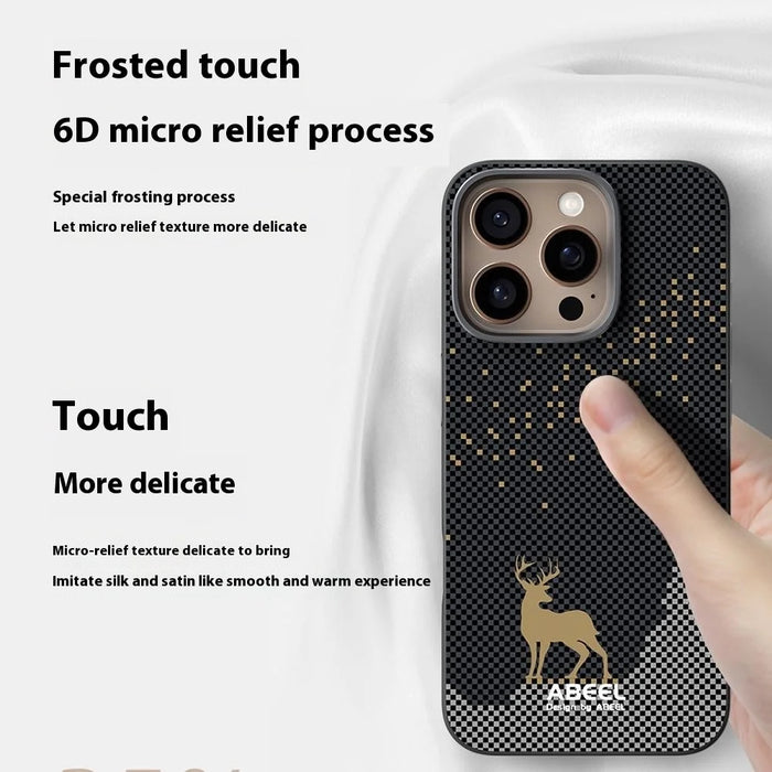 ABEEL For iPhone 16 Pro Case Compatible with MagSafe Ultra Slim PC TPU Phone Back Cover - Warrior - 3