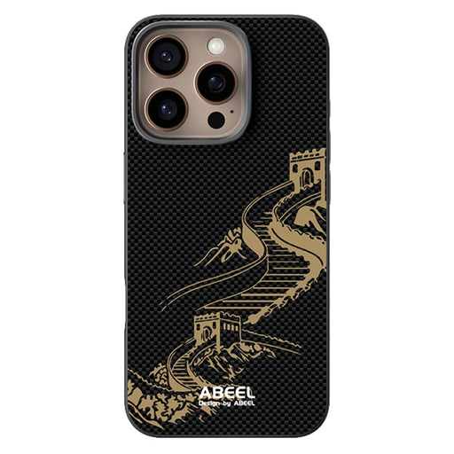 ABEEL For iPhone 16 Pro Max Case Compatible with MagSafe Ultra Slim PC TPU Phone Back Cover - The Great Wall - 2