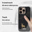 ABEEL For iPhone 16 Pro Max Case Compatible with MagSafe Ultra Slim PC TPU Phone Back Cover - The Great Wall - 3