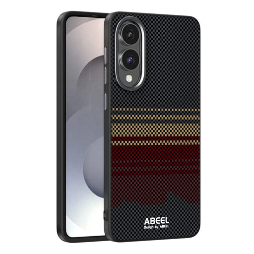 ABEEL For Samsung Galaxy S25 Edge Magnetic Case Ultra Slim PC TPU Phone Back Cover - Sunrise - 1