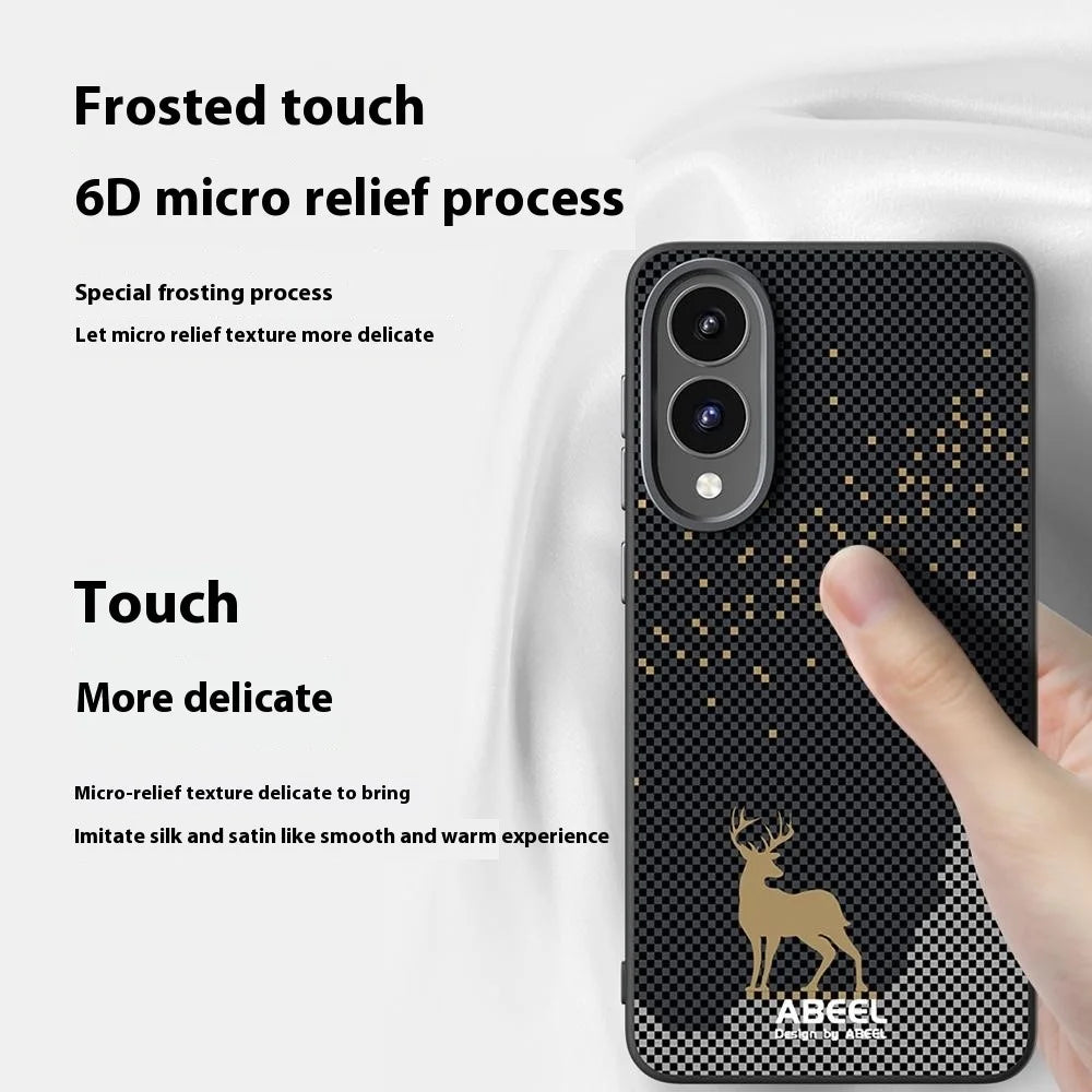 ABEEL For Samsung Galaxy S25 Edge Magnetic Case Ultra Slim PC TPU Phone Back Cover - Sunrise - 3