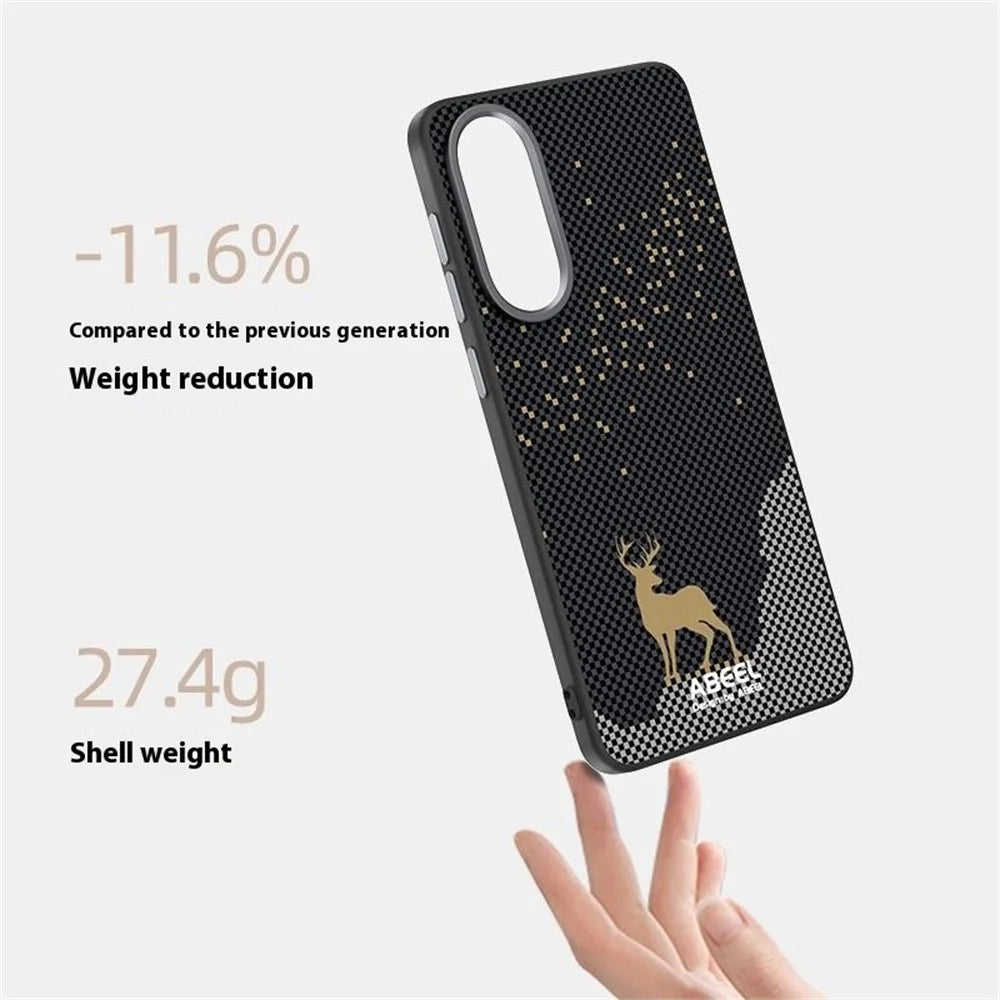 ABEEL For Samsung Galaxy S25 Edge Magnetic Case Ultra Slim PC TPU Phone Back Cover - Sunrise - 4