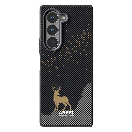 ABEEL For Samsung Galaxy Z Fold6 5G Magnetic Case Ultra Slim PC TPU Phone Back Cover - Deer - 2