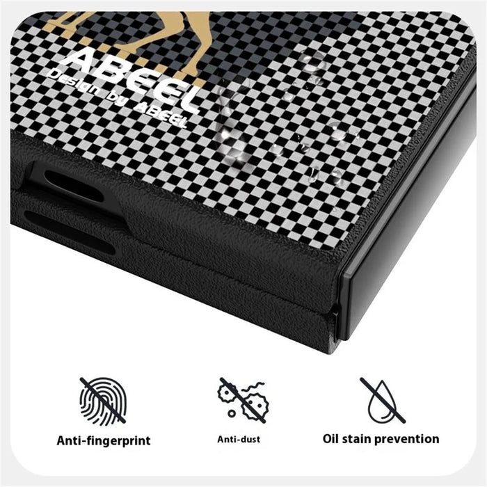 ABEEL For Samsung Galaxy Z Fold6 5G Magnetic Case Ultra Slim PC TPU Phone Back Cover - Deer - 3
