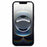 For iPhone 17e / 16e Magnetic Case Large Texture Aramid Fiber + TPU Phone Cover - Black - 2