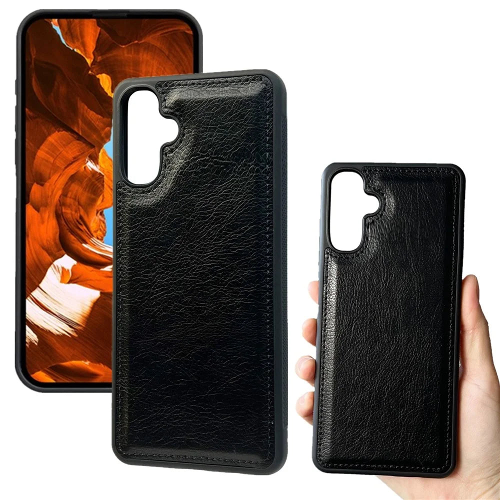 For Samsung Galaxy A26 5G / A17 5G / 4G Case Detachable PU Leather 2 in 1 Magnetic Wallet Phone Cover - Black - 6