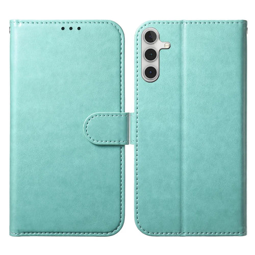 For Samsung Galaxy A16 5G / A16 4G Wallet Phone Case with 8 Card Slot Stand PU Leather Folio Flip Cover - Green - 1